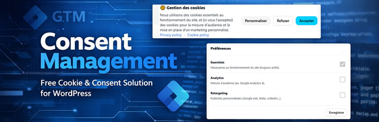 410Gone Consent Manager for Google Consent Mode and GTM