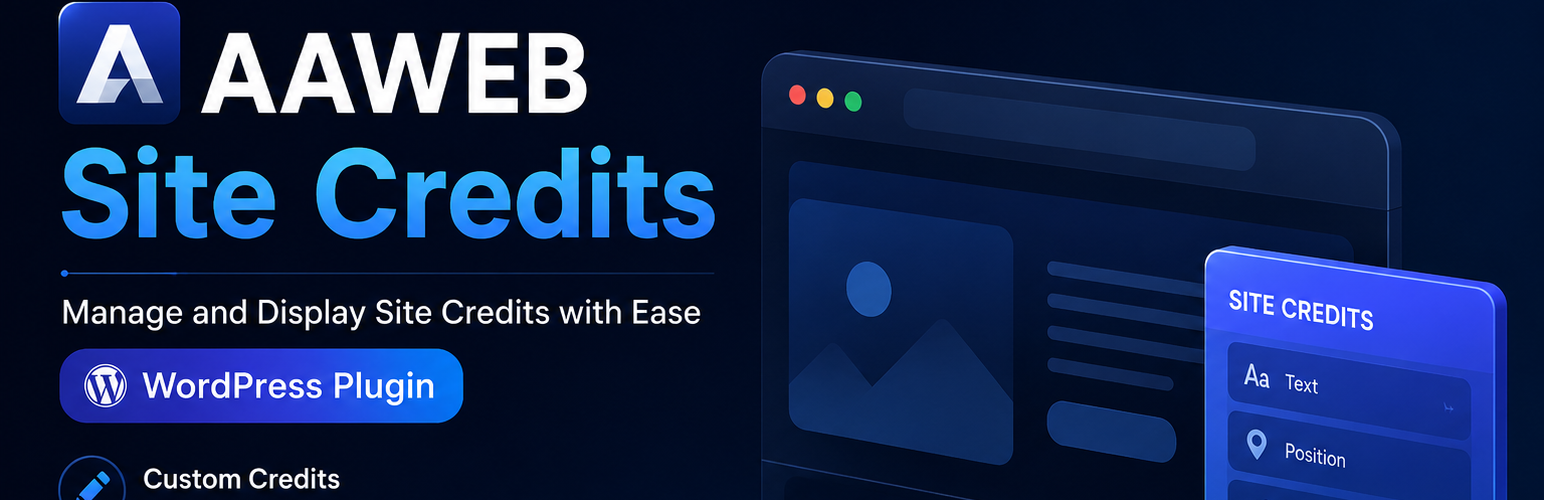 AAWEB Site Credits