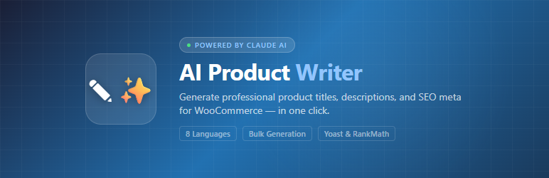 Adeait Product Writer for WooCommerce
