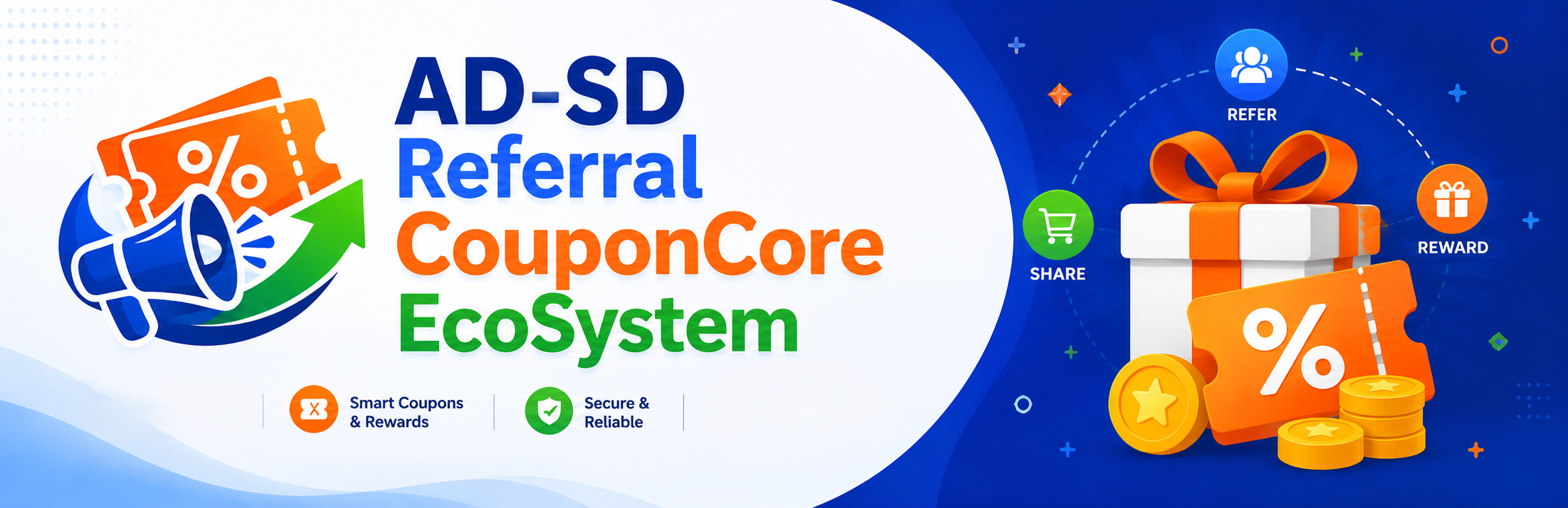 AD-SD Referral CouponCore EcoSystem