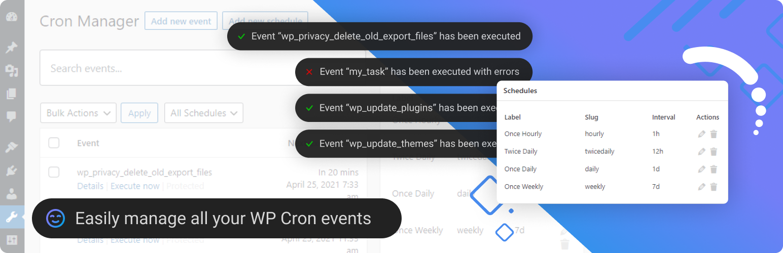 Advanced Cron Manager – debug & control