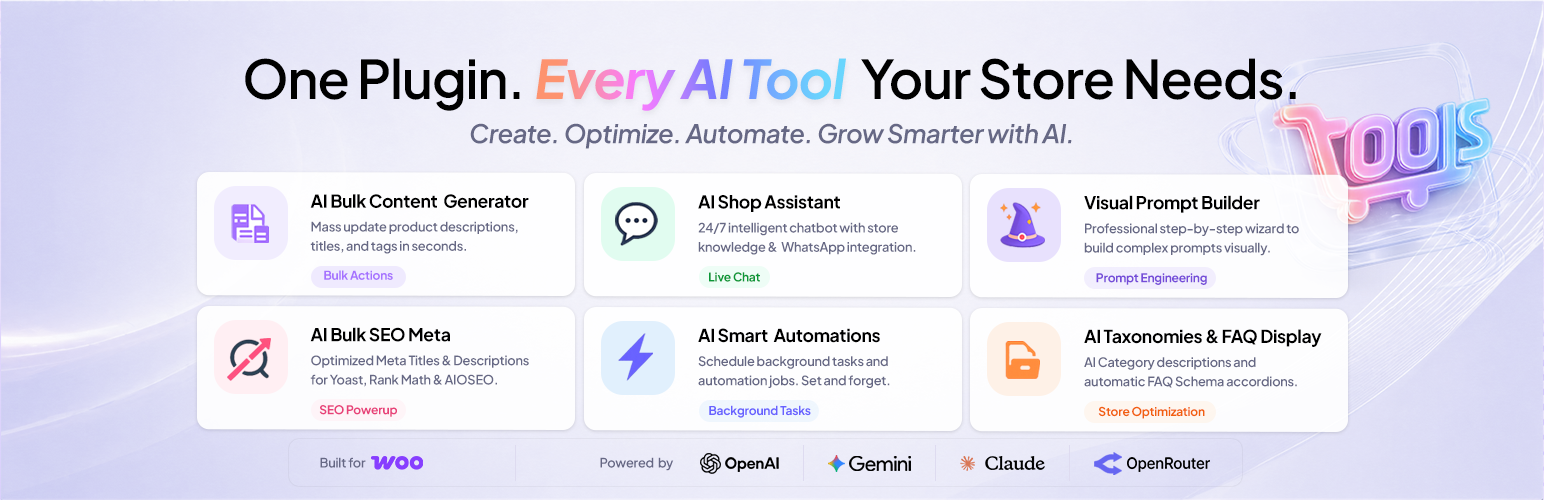 AI Product Tools – Bulk Product Content Generator & AI Toolkit for WooCommerce