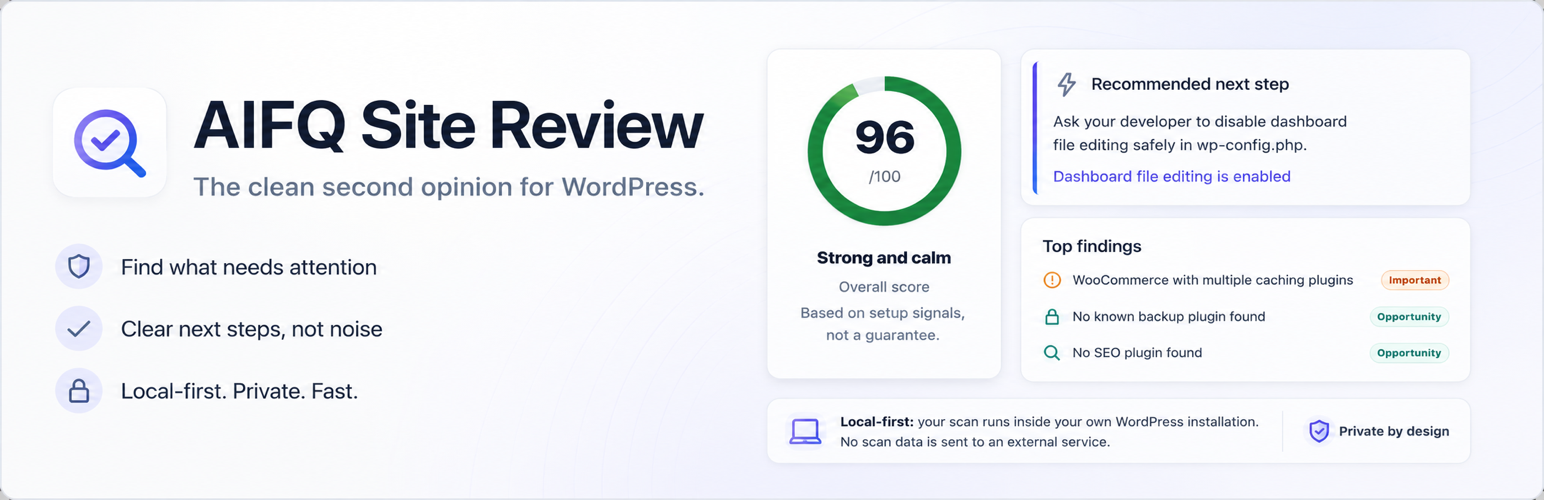 AIFQ Site Review