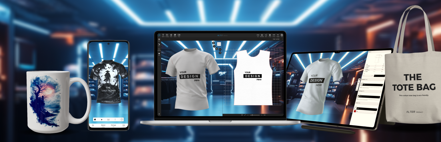 Alter Product – 3D Configurator for WooCommerce