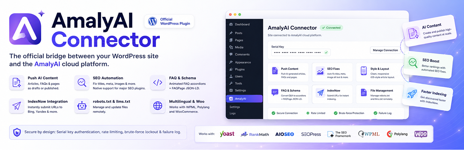AmalyAI Connector