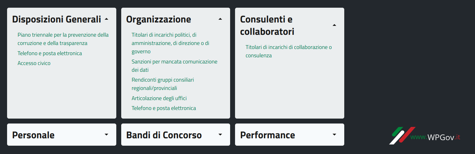 Amministrazione Trasparente