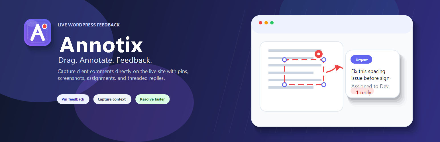Annotix – Drag, Annotate, Feedback