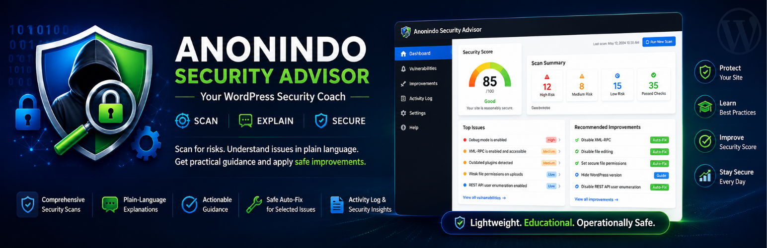 Anonindo Security Advisor
