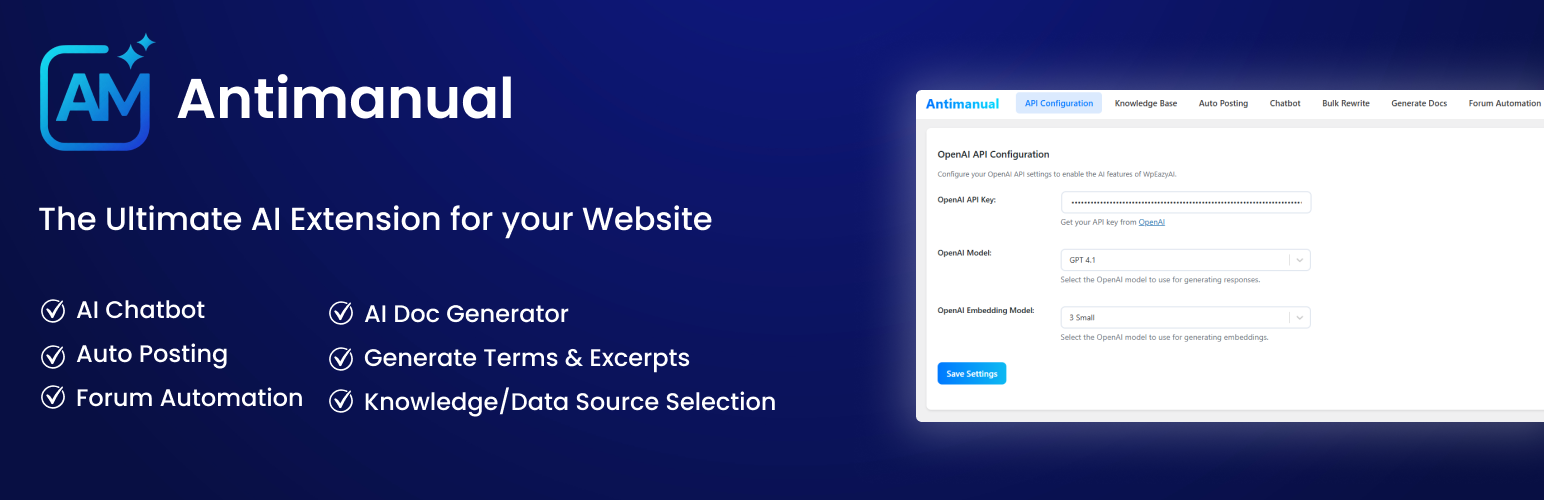 Antimanual – Automate manual tasks with 24/7 AI Agent