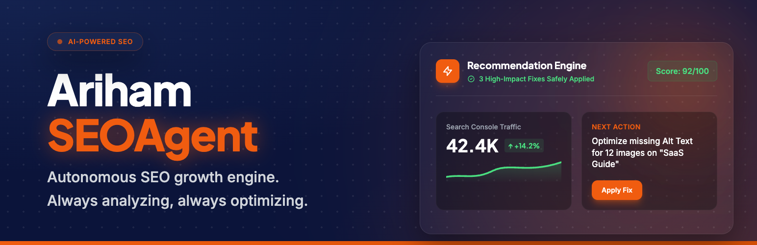Ariham SEOAgent