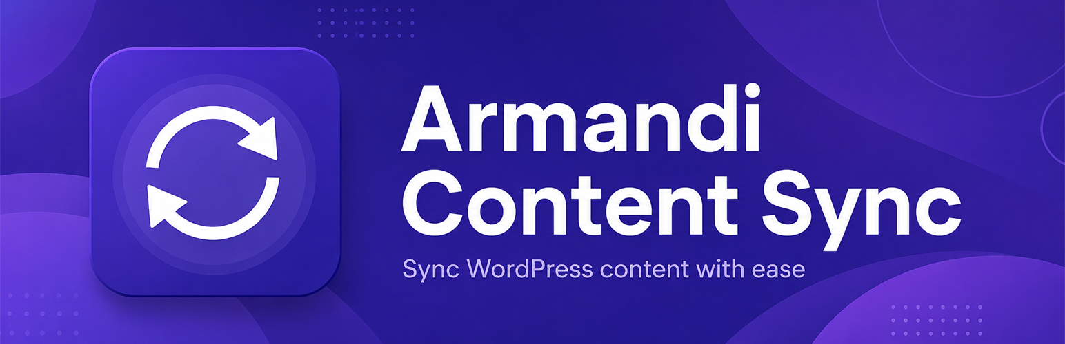 Armandi Content Sync