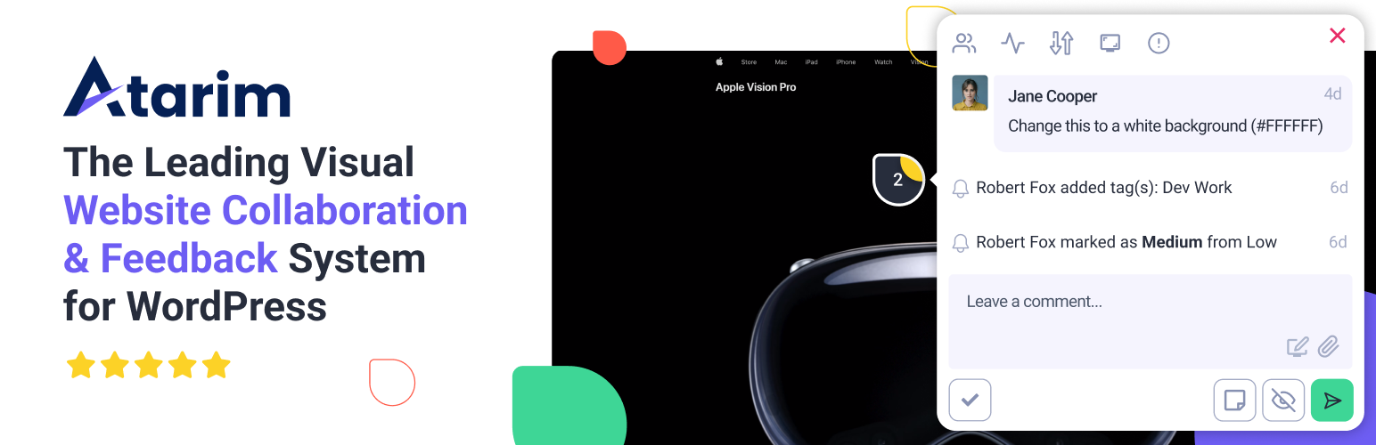 Atarim – Visual Feedback, Review & AI Collaboration