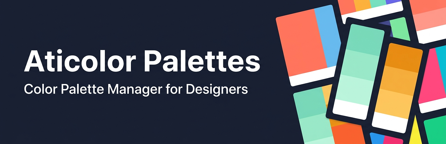 Aticolor Palettes – Color Palette Manager for Designers
