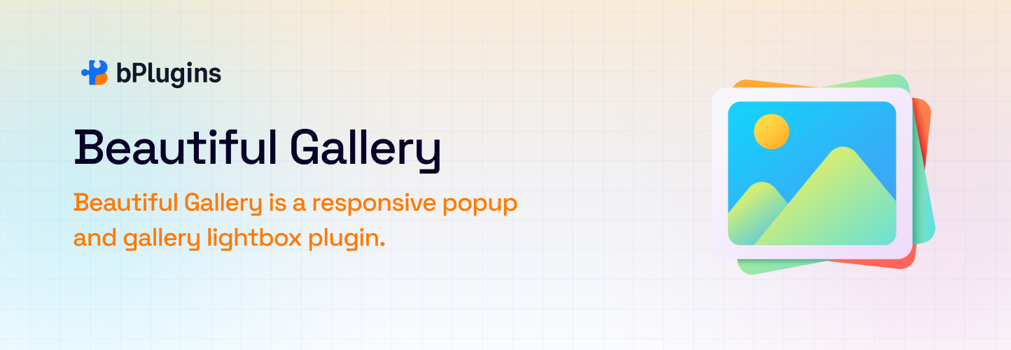 Beautiful Gallery – Lightbox Image Gallery with Grid Layouts