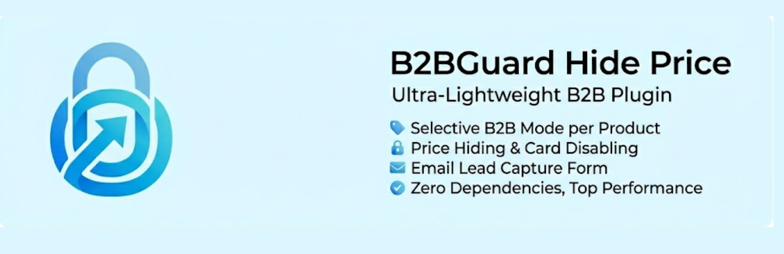 B2BGuard Hide Price