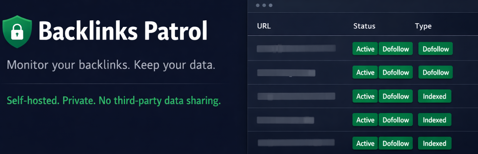 Backlinks Patrol