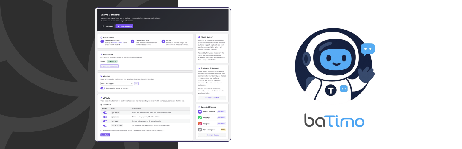 Batimo – AI Chatbot & Automation