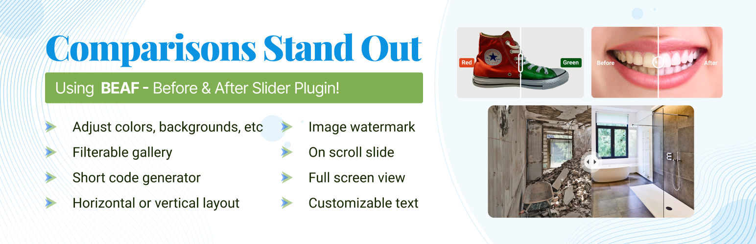 Ultimate Before After Image Slider & Gallery – BEAF