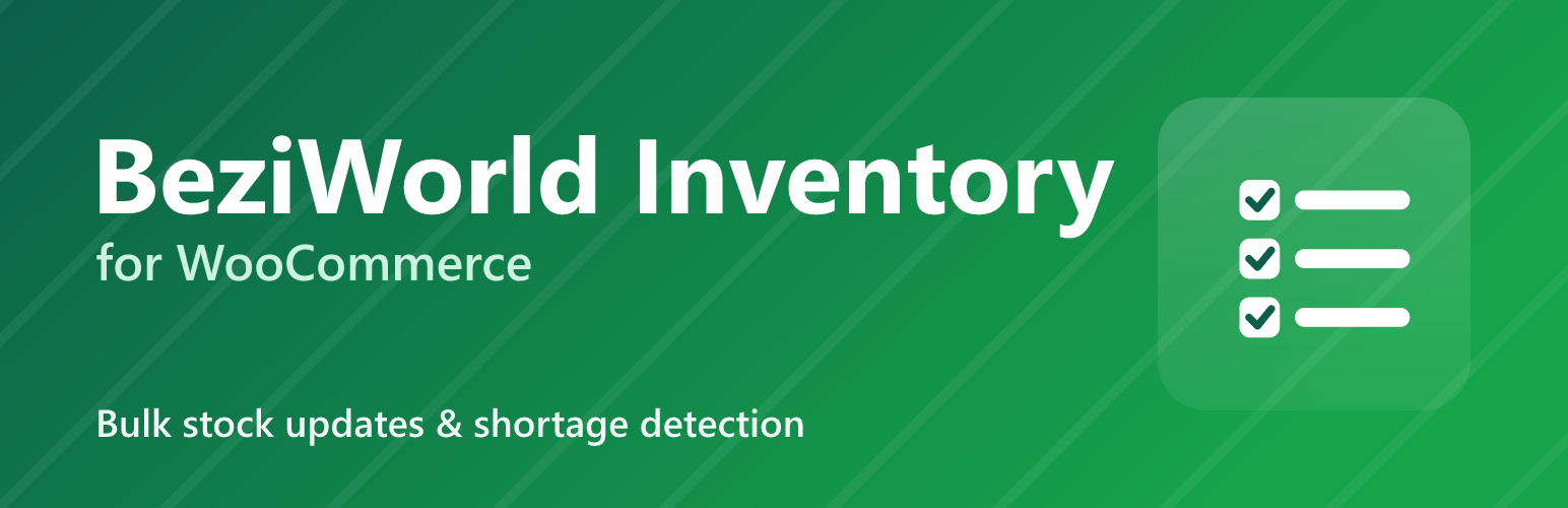 BeziWorld Inventory Manager for WooCommerce