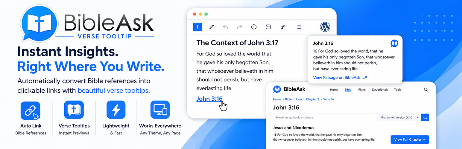 BibleAsk – Verse Tooltip