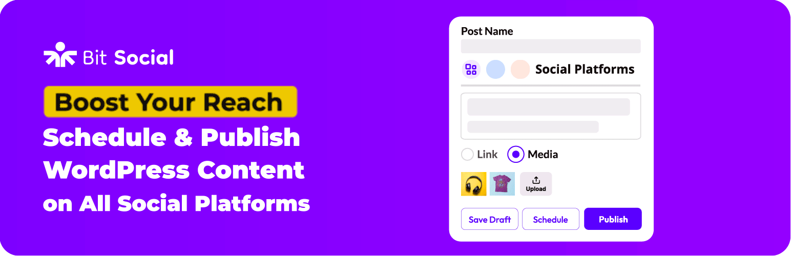 Bit Social – Social Media Auto Poster and Scheduler