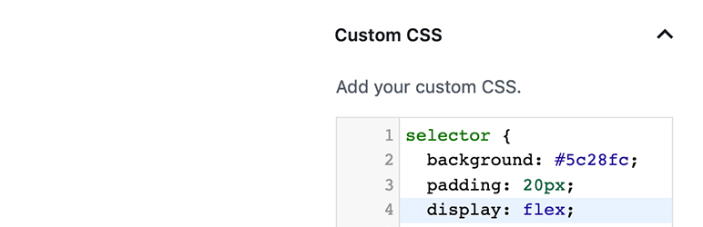 Blocks CSS: CSS Editor for Gutenberg Blocks