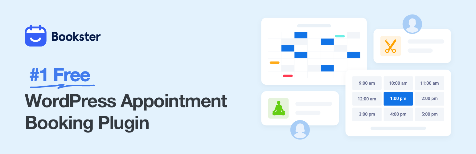 Bookster – WordPress Appointment Booking Plugin