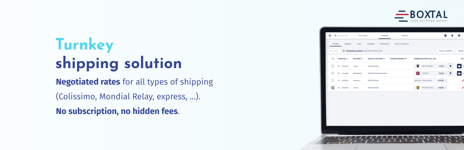Boxtal – Shipping solution