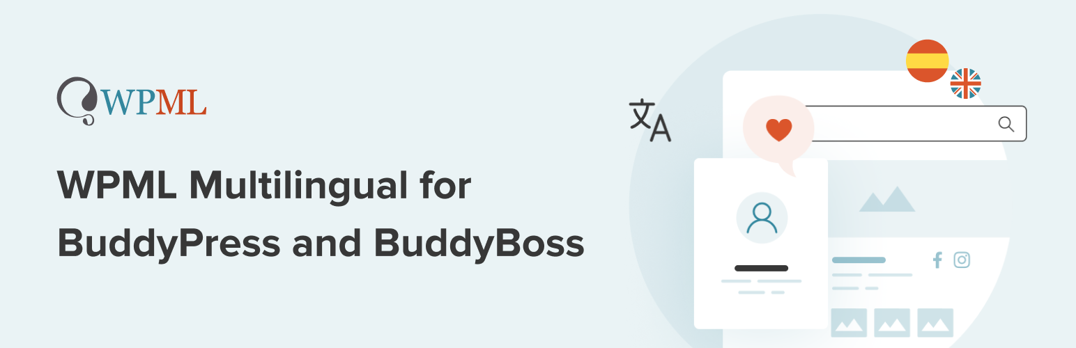WPML Multilingual for BuddyPress and BuddyBoss