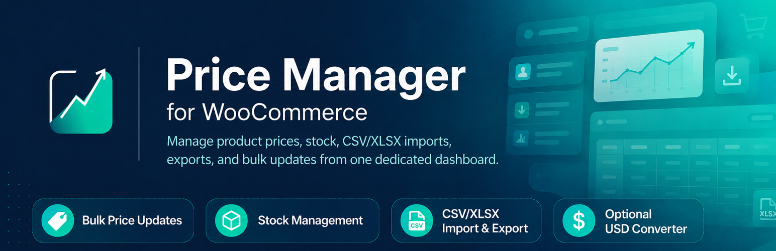 Price Manager for WooCommerce