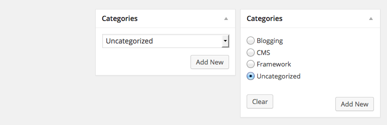 Categories Metabox Enhanced