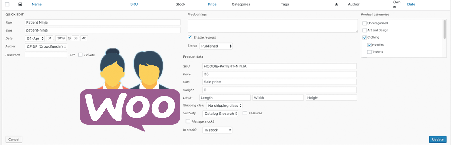 Change WooCommerce Authorship – Migrate WC Product Author Ownership