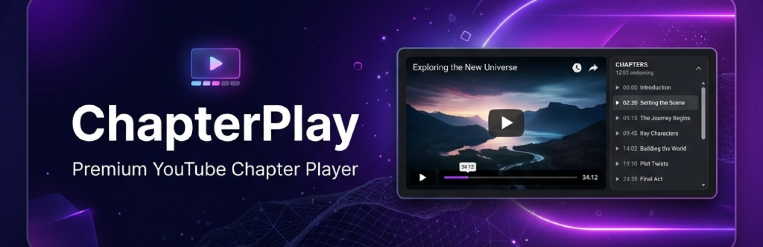 ChapterPlay Chapter Player for YouTube