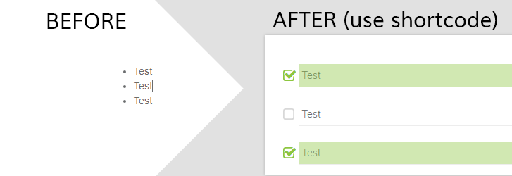 Checklist in Post