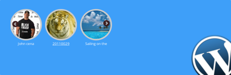 Team Circle Image Slider With Lightbox