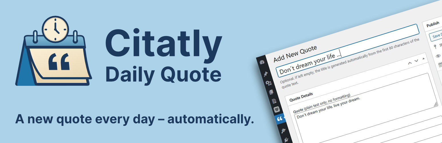 Citatly – Daily Quote