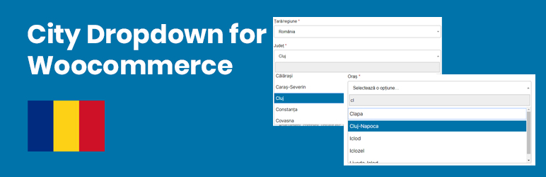 City Dropdown For Woocommerce