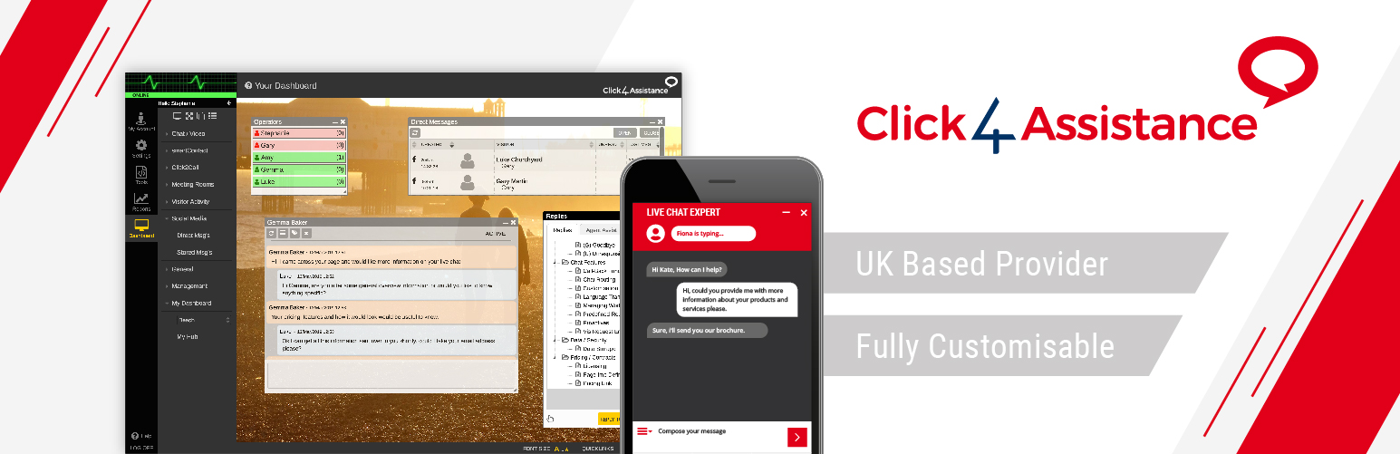 Live Chat by Click4Assistance UK