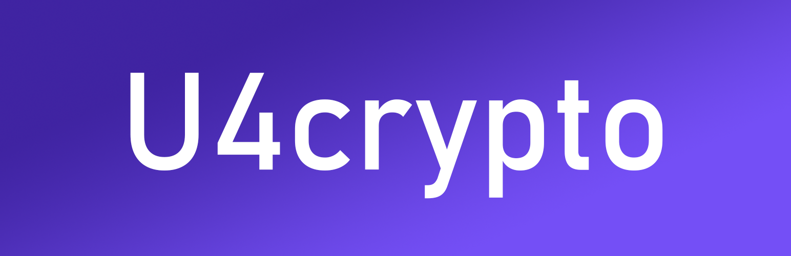Cobrança U4crypto