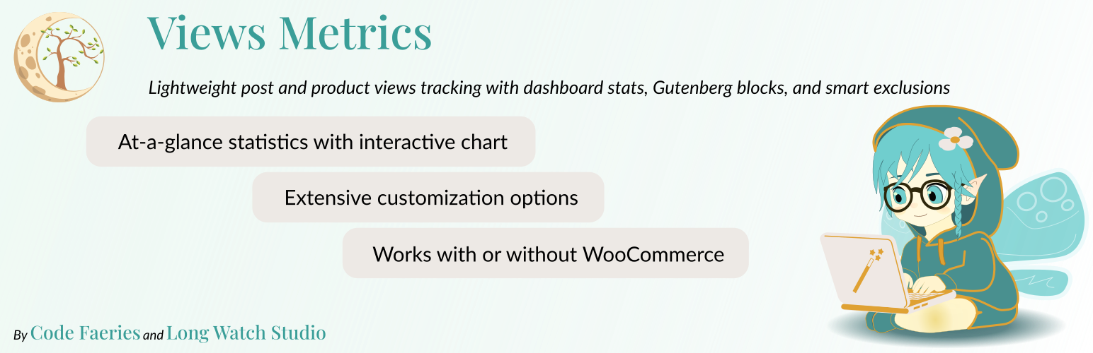 CodeFaeries Views Metrics
