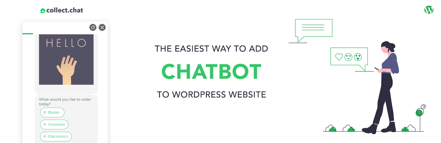 Chatbot for WordPress by Collect.chat ⚡️