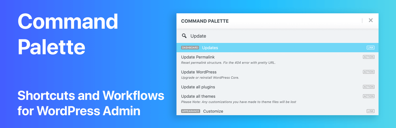 Command Palette