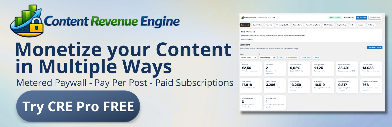 Content Revenue Engine