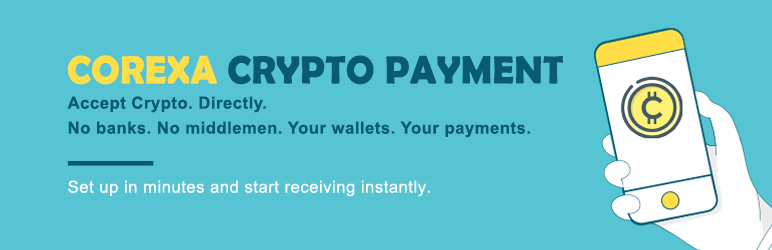 Corexa crypto payment