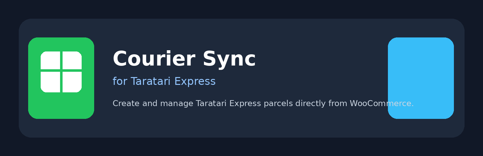 Courier Sync for Taratari Express