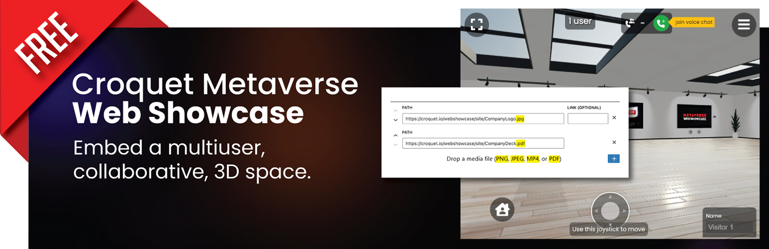 Croquet Metaverse Web Showcase