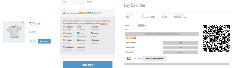Cryptocurrency Payment Gateway