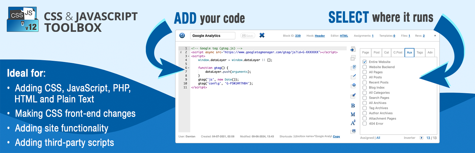 CSS & JavaScript Toolbox