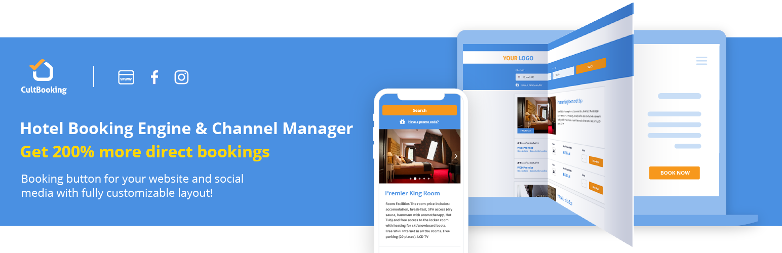 CultBooking Hotel Booking Engine