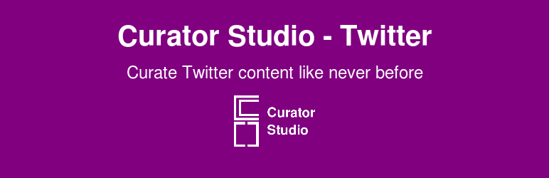 Curator Studio – Twitter – Show tweets, mentions and more